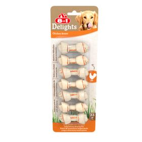 8in1 Delights Bones Tavuklu 84 gr Köpek Ödül Kemiği