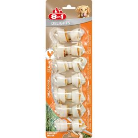 8in1 Delights Bones Tavuklu 84 gr Köpek Ödül Kemiği