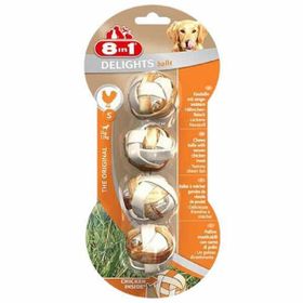 8in1 Delights Bones Tavuklu Örme Top Kemik 36 gr Köpek Ödülü