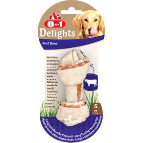 8in1 Delights Düğümlü Küçük Irk 35 gr Biftekli Ağız Bakım Ödülü