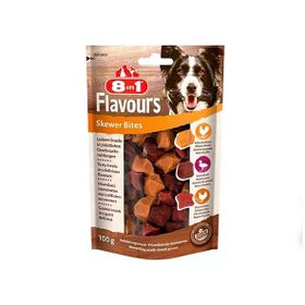 8in1 Delights Flavours Skewer Bites 100 gr Köpek Ödülü