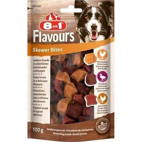 8in1 Delights Flavours Skewer Bites 100 gr Köpek Ödülü