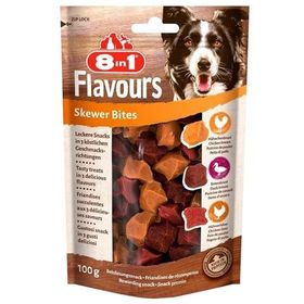8in1 Delights Flavours Skewer Bites 100 gr Köpek Ödülü