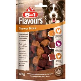 8in1 Delights Flavours Skewer Bites 100 gr Köpek Ödülü