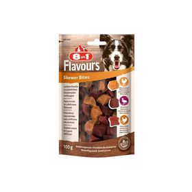 8in1 Delights Flavours Skewer Bites 100 gr Köpek Ödülü