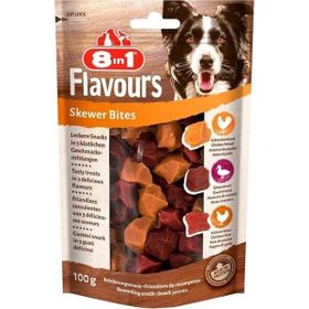 8in1 Delights Flavours Skewer Bites 100 gr Köpek Ödülü