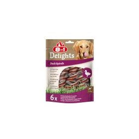 8in1 Delights Ördekli 6x60 gr Köpek Ödül Maması