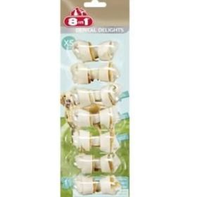 8in1 Delights Pro Dental Diş Sağlığı için Tavuk Etli Düğümlü 7x84 gr Köpek Kemiği