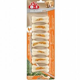 8in1 Delights Strong Xs Tavuklu 2x140 gr Köpek Ödülü