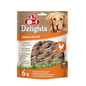 8in1 Delights Tavuklu 6x60 gr Köpek Ödül Maması
