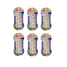 8in1 Delights Twisted Sticks Biftekli 6x55 gr Köpek Ödülü