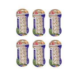 8in1 Delights Twisted Sticks Biftekli 6x55 gr Köpek Ödülü