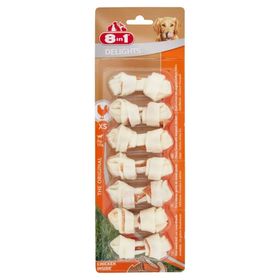 8in1 Delights XS Tavuklu Barbekülü 7x84 gr Köpek Ödül Maması