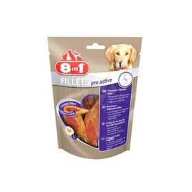 8in1 FilLet's Pro Active Tavuk Etli 80 gr Köpek Ödülü