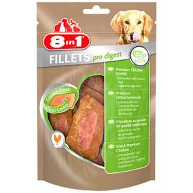 8in1 Fillets Pro Digest Sindirim Destekleyici 6x80 gr Köpek Ödülü