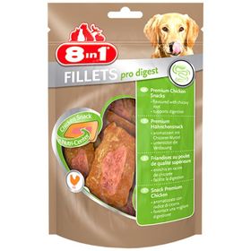 8in1 Fillets Pro Digest Sindirim Destekleyici 6x80 gr Köpek Ödülü