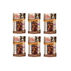 8in1 Flavours Skewer Bites 6x100 gr Köpek Ödül