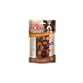 8in1 Flavours Skewer Bites Kuşbaşı Dilimli 100 GR Çiğneme Köpek Ödül Maması