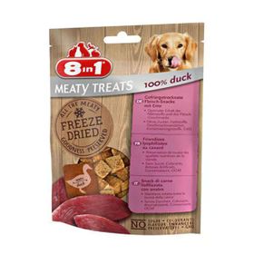 8in1 Freeze Dried Tahılsız Kurutulmuş Ördekli 6x50 gr Köpek Ödül Maması