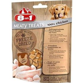 8in1 Freeze Dried Tahılsız Kurutulmuş Tavuk ve Havuçlu 50 gr Köpek Ödül Maması