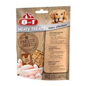 8in1 Freeze Dried Tahılsız Kurutulmuş Tavuk ve Havuçlu 50 gr Köpek Ödül Maması