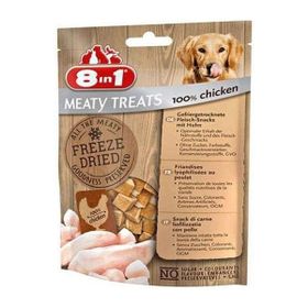 8in1 Freeze Dried Tahılsız Kurutulmuş Tavuk ve Havuçlu 50 gr Köpek Ödül Maması