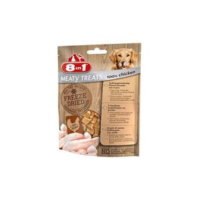 8in1 Freeze Dried Tahılsız Kurutulmuş Tavuk ve Havuçlu 50 gr Köpek Ödül Maması