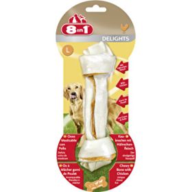 8in1 L Boy 85 gr Delights Bones Tavuklu Ağız Bakım Kemiği