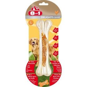 8in1 Large 130 gr Delights Bones Köpek Ağız Bakım Ödül Kemiği