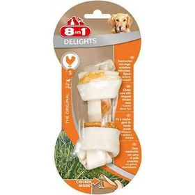 8in1 S Boy 35 gr Delights Bones Tavuklu Ağız Bakım Kemiği