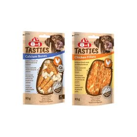 8in1 Tasties 2 Çeşit Karma 2x85 gr Köpek Ödülü