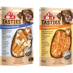 8in1 Tasties 2 Çeşit Karma 2x85 gr Köpek Ödülü