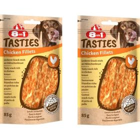 8in1 Tasties Chicken Fillets Tavuk Fileto 2x85 gr Köpek Ödülü