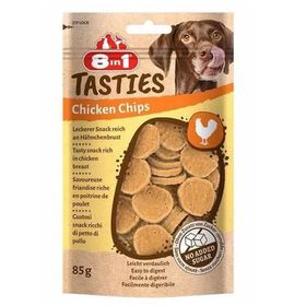 8in1 Tasties Tavuklu Cips 6x85 gr Köpek Ödül Maması