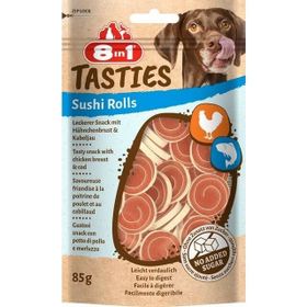 8in1 Tasties Tavuklu Ve Morina Balıklı 85 gr Köpek Ödülü