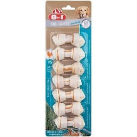 8in1 Tavuklu Ağız Bakım Xs 7x84 gr Köpek Ödülü