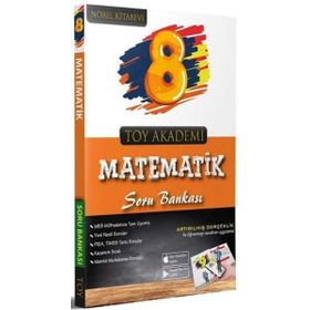8Sınıf Matematik Soru Bankası Toy Akademi Yayınları