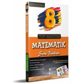 8Sınıf Matematik Soru Bankası Toy Akademi Yayınları