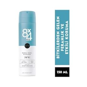 8x4 Dry Cool 150 ml Erkek Sprey Deodorant