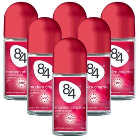 8x4 Modern Charme 50 ml 6'lı Kadın Roll-On Set