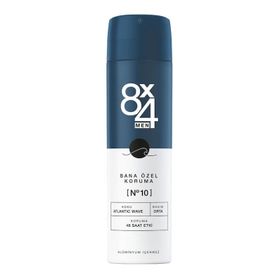 8x4 No.10 Atlantic Wave 150 ml Erkek Sprey Deodorant
