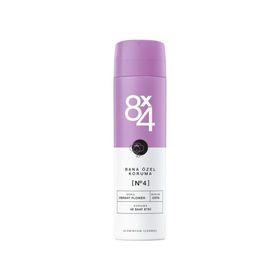 8x4 No.4 Vibrant Flower 150 ml Kadın Sprey Deodorant