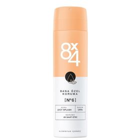 8x4 No.6 Juicy Splash 150 ml Kadın Sprey Deodorant