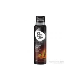 8x4 Urban Spirit 150 ml Erkek Deodorant