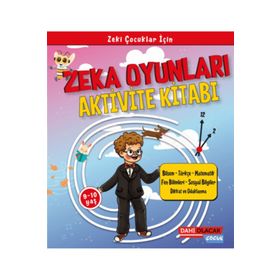 9-10 Yaş Dahi Olacak Zeka Oyunları Aktivite Kitabı Çocuk Yayınları