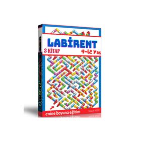 9-12 Yaş 3 Fasikül Labirent Kitap Seti - Enine Boyuna Eğitim