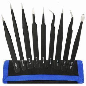 9 Adet ESD Telefon Tablet PC PS Saat Tamir Cımbızları