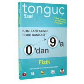 9. Sınıf 0 dan 9 a Fizik Konu Anlatımlı Soru Bankası Tonguç Akademi Yayınları