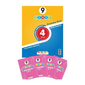 9. Sınıf 4'lü Deneme Seti - Deneme Dükkanı Yayınları