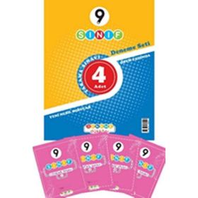 9. Sınıf 4'lü Deneme Seti - Deneme Dükkanı Yayınları